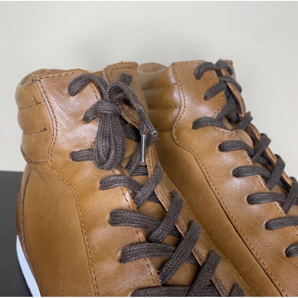 Bacco Bucci Studio Leather High Top Casual Sneaker Shoe - Picture 8 of 12